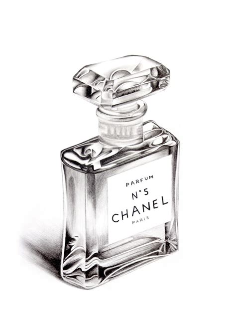 pariser parfum chanel zeichnen